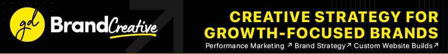 GD Brand Creative advertisement offering branding, design and creative services